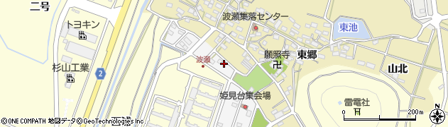 愛知県田原市姫見台26周辺の地図