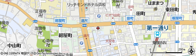清水銀行浜松支店 ＡＴＭ周辺の地図