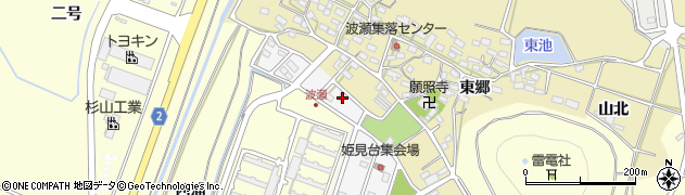 愛知県田原市姫見台25周辺の地図