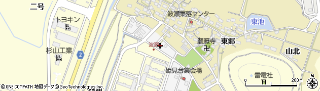 愛知県田原市姫見台22周辺の地図
