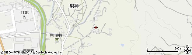 静岡県牧之原市男神857周辺の地図