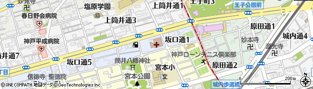 社団法人兵庫県介護老人保健施設協会周辺の地図