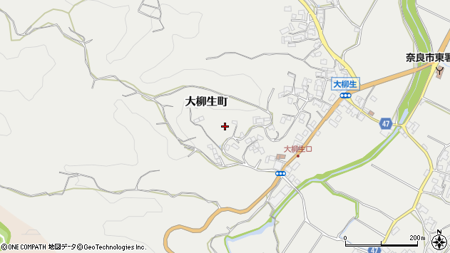 〒630-1242 奈良県奈良市大柳生町の地図