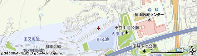 岡山県岡山市北区富原3481周辺の地図