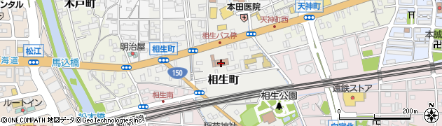浜松東警察署周辺の地図