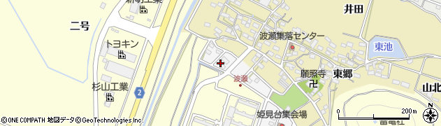 愛知県田原市姫見台11周辺の地図