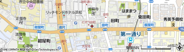 りそな銀行浜松支店 ＡＴＭ周辺の地図