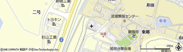 愛知県田原市姫見台8周辺の地図