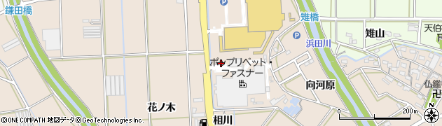 愛知県豊橋市野依町細田周辺の地図