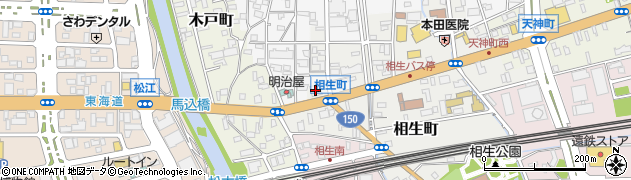 静岡銀行　浜松ローンセンター周辺の地図