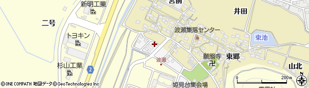 愛知県田原市姫見台16周辺の地図