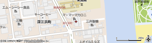 マ・マーマカロニ株式会社　神戸工場周辺の地図