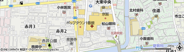 ダイエーグルメシティ住道店周辺の地図