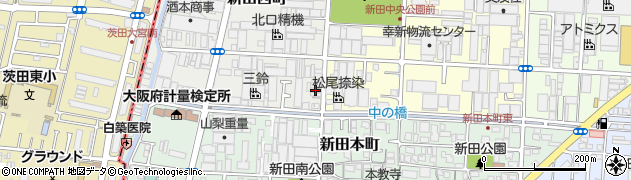 株式会社岡田鋼材　大東工場周辺の地図