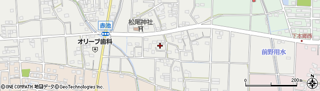 静岡県磐田市赤池376周辺の地図