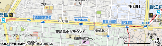 都島本通４周辺の地図