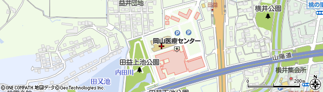 ドトールコーヒーショップ 岡山医療センター店周辺の地図