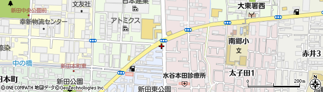 彩華ラーメン 大東店周辺の地図