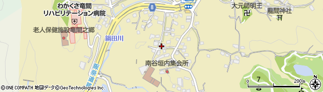 大阪府大東市龍間686周辺の地図