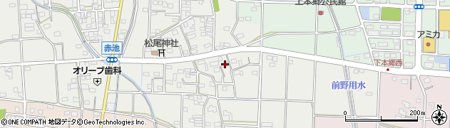 静岡県磐田市赤池468周辺の地図