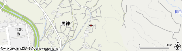 静岡県牧之原市男神848周辺の地図