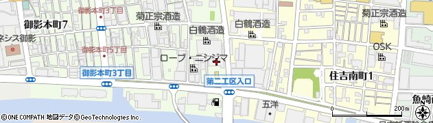 東灘南典礼会館周辺の地図