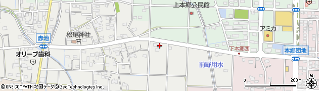 静岡県磐田市赤池562周辺の地図
