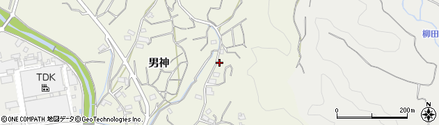 静岡県牧之原市男神846周辺の地図