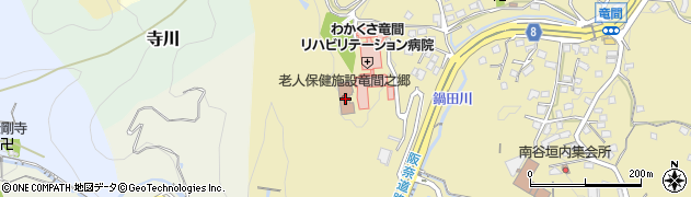 大阪府大東市龍間1595周辺の地図