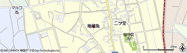 愛知県豊橋市原町（地蔵免）周辺の地図
