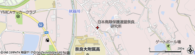 奈良県奈良市山陵町1034周辺の地図