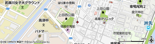 有限会社武庫川住研周辺の地図