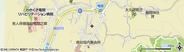 大阪府大東市龍間698-10周辺の地図