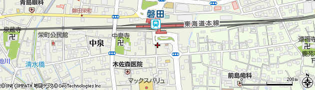 株式会社トヨタレンタリース浜松　磐田駅前店周辺の地図