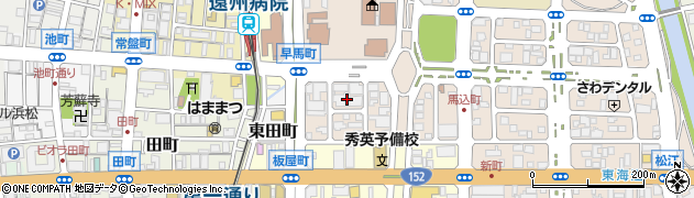 株式会社ウェブ　浜松支店周辺の地図