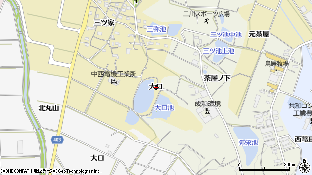 〒441-3114 愛知県豊橋市三弥町の地図