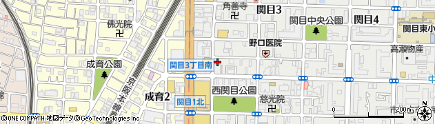 りらくる　城東関目店周辺の地図