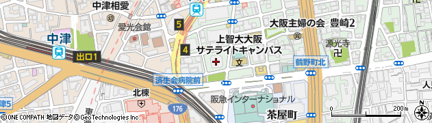 株式会社オフィス空間周辺の地図