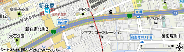 神戸平安祭典周辺の地図
