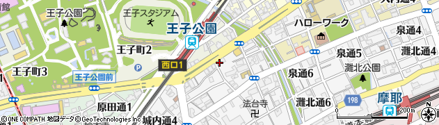 阪本自動車周辺の地図