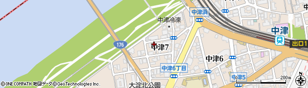 関西三本コーヒー株式会社周辺の地図
