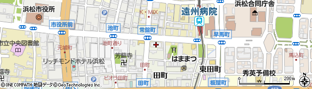 名古屋三越　浜松営業所周辺の地図