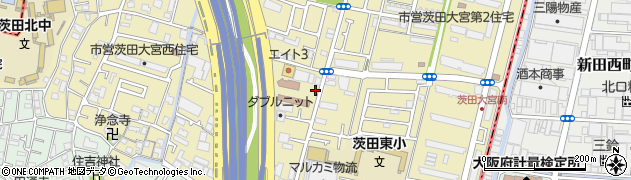 泰斗学院　茨田校周辺の地図