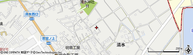 兵庫県明石市魚住町清水916周辺の地図