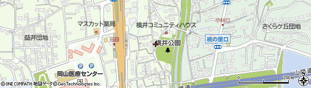 岡山県岡山市北区田益1591周辺の地図