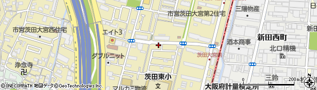 茨田東第１５町会集会所周辺の地図