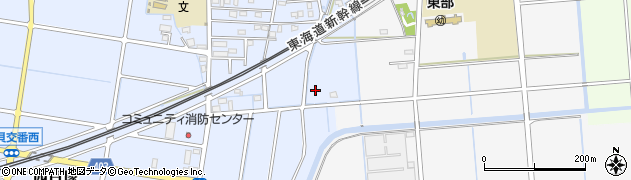 静岡県磐田市西貝塚1135周辺の地図