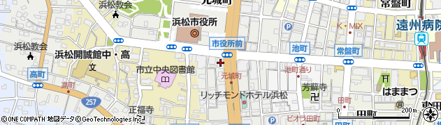 京セラドキュメントソリューションズジャパン　浜松営業所周辺の地図