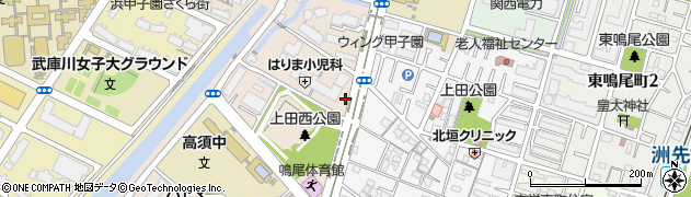 上田第1公園周辺の地図