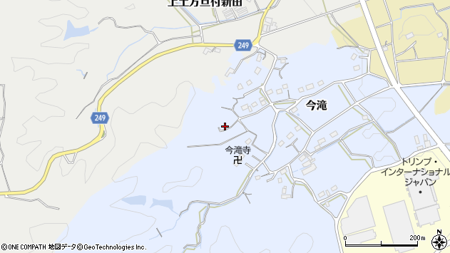 〒437-1436 静岡県掛川市今滝の地図